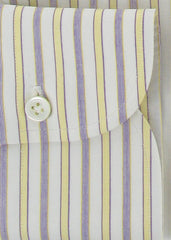 Finamore Napoli Lavender Purple Shirt 16/41