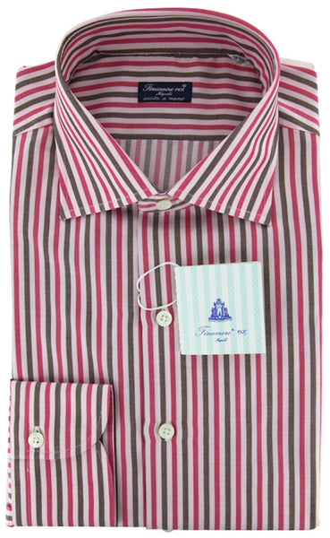 Finamore Napoli Pink Shirt 15.75/40