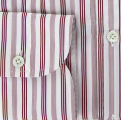 Finamore Napoli Burgundy Red Shirt 15.75/40