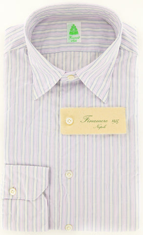 Finamore Napoli Lavender Purple Shirt – Size: M US