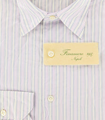 Finamore Napoli Lavender Purple Shirt XL
