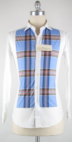 Finamore Napoli Light Blue Casual Shirt – Size: 15.75 US