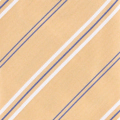 Finamore Napoli Yellow Striped Tie - 3.25" x 58" - (TIESTRX130)