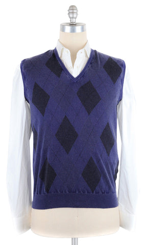 Finamore Napoli Purple Sweater – Size: Large US / 52 EU