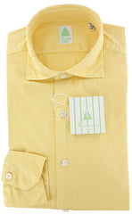 Finamore Napoli Yellow Shirt 15.5/39