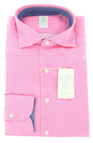 Finamore Napoli Pink Shirt – Size: S US / S EU