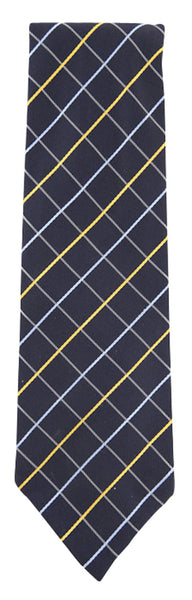 Finamore Napoli Navy Blue Fancy Tie - 3.25" x 56" - (TIEFCYX239)