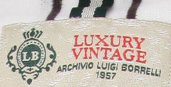 Luigi Borrelli Brown Striped Casual Shirt - Extra Slim - Small - Size 14.5