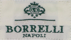 Luigi Borrelli Dark Brown Striped Cotton Shirt - Extra Slim - (GB2807) - Parent