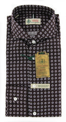 Luigi Borrelli Brown Shirt XL/XL