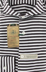 Luigi Borrelli Brown Casual Shirt Small