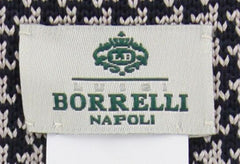 Luigi Borrelli Beige Silk Tie