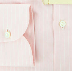 Luigi Borrelli Pink Shirt 17.5/44