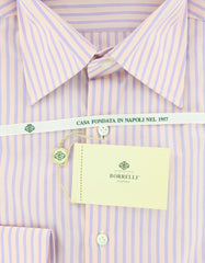 Luigi Borrelli Pink Shirt 15/38