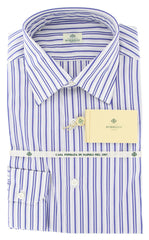 Luigi Borrelli Blue Shirt 15.75/40