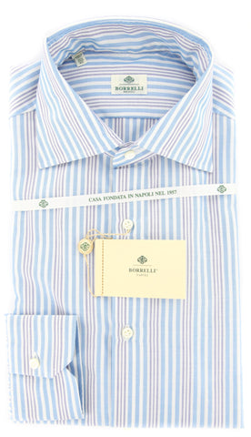 Luigi Borrelli Light Blue Shirt – Size: 15.75 US / 40 EU