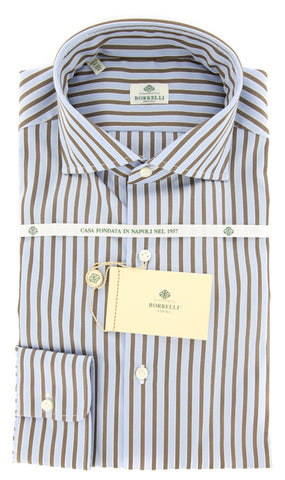 Luigi Borrelli Light Blue Shirt – Size: 15.75 US / 40 EU