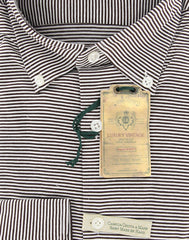 Borrelli Brown Striped Shirt - Extra Slim - M/M - (MA2820060STEFANO)