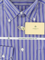 Luigi Borrelli Blue Shirt 15.5/39