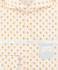 Giampaolo Yellow Paisley Shirt - Extra Slim - (GP6082S296SE31PT3) - Parent