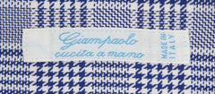 Giampaolo Dark Blue Plaid Shirt - Extra Slim - (608GP-2061-75) - Parent