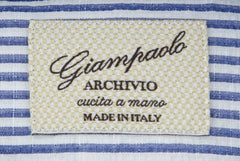 Giampaolo Blue Striped Shirt - Extra Slim - (618GP2542-71) - Parent
