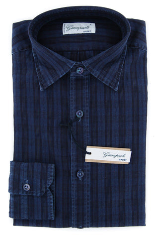 Giampaolo Dark Blue Shirt - Extra Slim