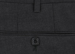 Incotex Charcoal Gray Solid Pants - Slim - 42/58 - (1AT03550187930)