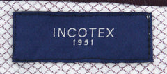 Incotex Navy Blue Solid Pants - Extra Slim - 42/58 - (1GWT3940737820)