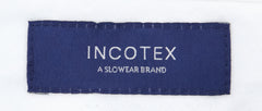 Incotex Navy Blue Foulard Pants - Slim - (IN-S0T030-5932-815) - Parent
