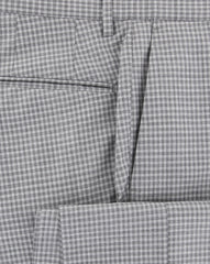 Incotex Gray Micro-Check Pants - Slim - (IN-S0T030-5980-900) - Parent