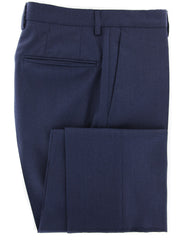 Incotex Navy Blue Melange Pants - Slim - 40/56 - (CY)