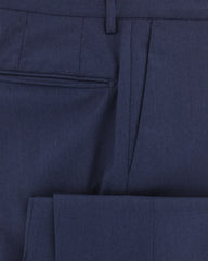 Incotex Navy Blue Melange Pants - Slim - (CY) - Parent