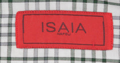 Isaia Green Plaid Cotton Shirt - Slim - (252) - Parent
