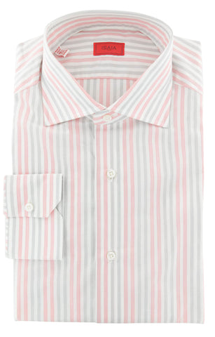 Isaia Pink Shirt - Slim