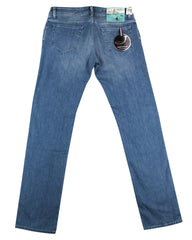Jacob Cohën Denim Blue Vintage Wash Jeans - Slim - (BL) - Parent