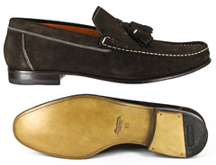 Santoni Brown Shoes Size 7.5 (US) / 6.5 (EU)
