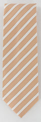 Luigi Borrelli Orange Silk Tie