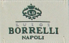 Luigi Borrelli Orange Silk Tie