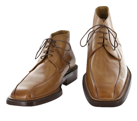 Moris Caramel Brown Shoes – Size: 6.5 US / 5.5 UK