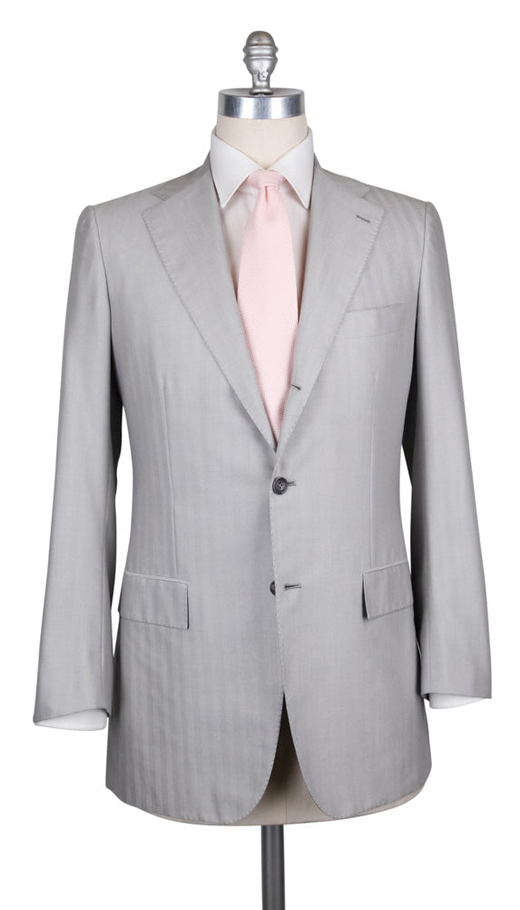 Light Grey Men's Suit | Groomsmen Wedding Tuxedo's | Vested