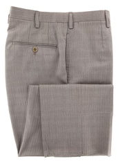 Kiton Light Brown Herringbone Suit - (UA896F1928R7) - Parent