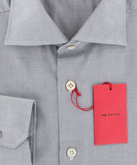 Kiton Gray Shirt - Slim - (KT-UCC-H0609608) - Parent