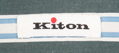 Kiton Dark Green Striped Shirt - Slim - (KT-H4046-03CCA1) - Parent