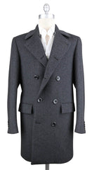 Kiton Gray Cashmere Coat - Size XS (US) / 46 (EU) - (UG0101G4402)