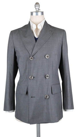 Kiton Gray Jacket - 40 US / 50 EU