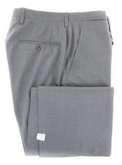 Kiton Gray Melange Super 180's Pants - Slim - 28/44 - (UL)