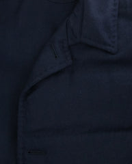 Kiton Midnight Navy Blue Cashmere Coat - (KTMUW98163I0425) - Parent
