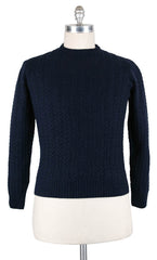 Luigi Borrelli Navy Blue Sweater - Size XS (US) / 46 (EU) - (08MG11900770)