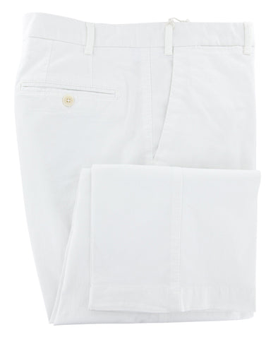 Luigi Borrelli White Pants